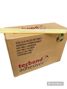 TECBOND 261, 261-12-300 ACRYLIC HOTMELT GLUE, 1/2" DIA. STICKS. PER BOX OF 11 LB. $129