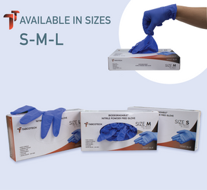 disposable gloves sizes