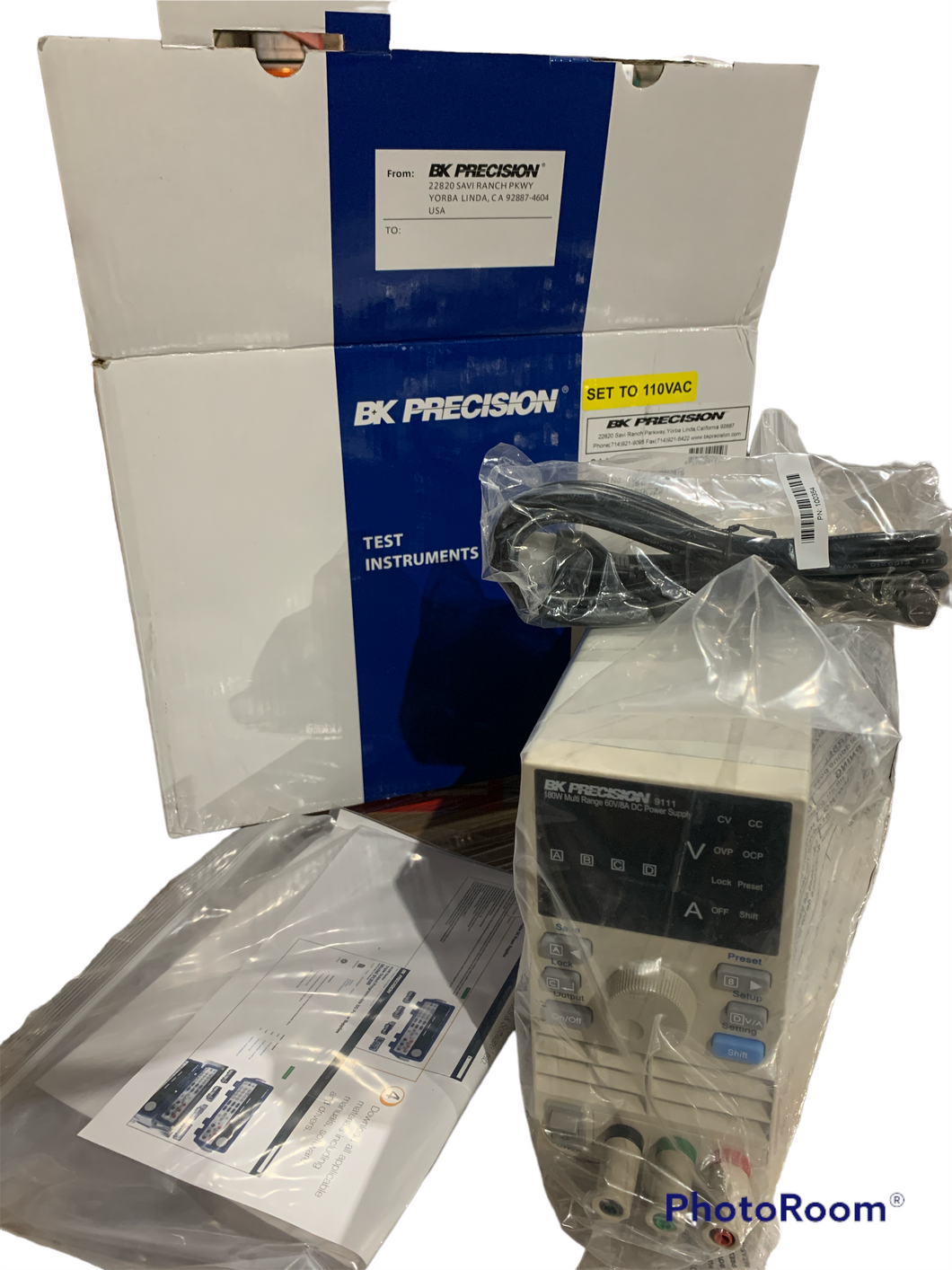 BK Precision Programmable Multi-Range Single-Output DC Power Supply. M ...